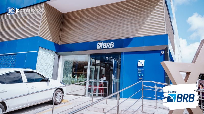 Concurso do BRB: fachada de agência da instituição financeira - Foto: Divulgação
