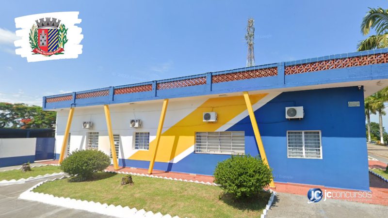 Concurso da Prefeitura de Sete Barras: fachada do prédio do Executivo - Foto: Google Street View